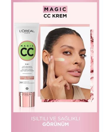 L'Oreal Paris Magic CC Redness Concealer Cream - Buy Online on GoSupps.com