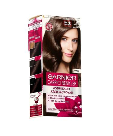 Garnier Hair Dye - Striking Colors 5.0 Bright Light Brown 3600541136977 - Buy Online on GoSupps.com
