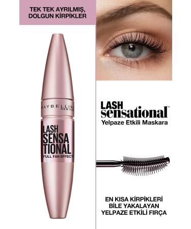 Maybelline New York Dual Phase Makeup Remover Water 400 ml Lash Sensational Black Mascara - Buy Online on GoSupps.com