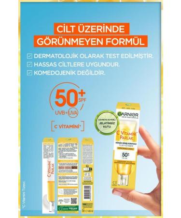 Garnier Vitamin C Bright 2-Pack Sunscreen Set Invisible Texture - Buy Online on GoSupps.com