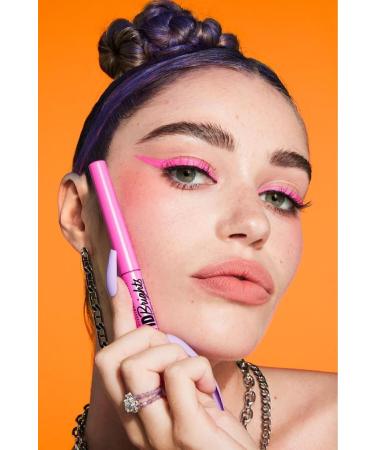 NYX Professional Makeup Vivid Brights Liquid Eyeliner - Don't Pink Twice - Buy Online on GoSupps.com
