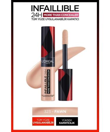 L'Oreal Paris All-Face Concealer - Infaillible More Than Concealer 323 Fawn