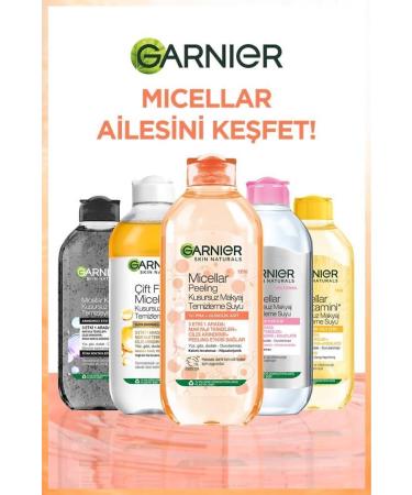 Garnier Micellar Peeling Perfect Make-Up Remover Water 400 Ml - Buy Online on GoSupps.com