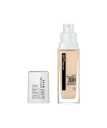 Maybelline New York Super Stay Active Wear 30h Foundation 02 Naked Ivory - Buy Online on GoSupps.com