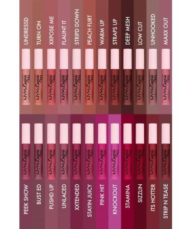 NYX Professional Makeup Lip Lingerie Xxl Liquid Matte Lipstick Unhooked - Buy Online on GoSupps.com