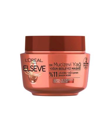 Elseve L'or al Paris Miraculous Oil Nourishing Mask 300 ml - Buy Online on GoSupps.com