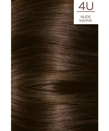 L'Oreal Paris Excellence Creme Nude Colors Hair Dye 4u Nude Brown - Buy Online on GoSupps.com