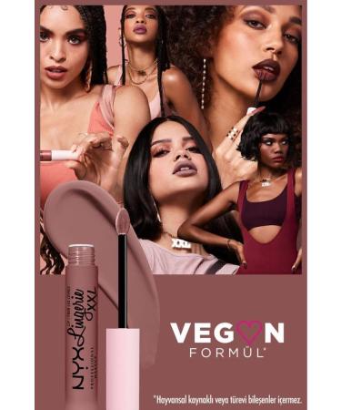 NYX Professional Makeup Lip Lingerie Xxl Liquid Matte Lipstick Unhooked - Buy Online on GoSupps.com