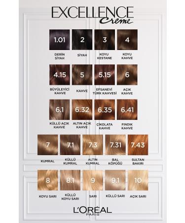 L'Oreal Paris Excellence Creme Hair Dye 7.1 Blonde Ash - Buy Online on GoSupps.com