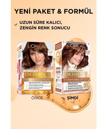 L'Oreal Paris Excellence Intense Hair Dye 6.32 Caramel Brown - Buy Online on GoSupps.com