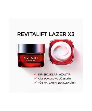 L'Oreal Paris Revitalift Laser X3 Intensive Anti-Aging Anti-Wrinkle 4-Piece Skin Care Set - Buy Online on GoSupps.com