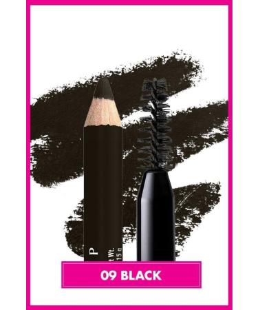 NYX Professional Makeup Powder Louder Powder Brow Pencil - 09 Black - Buy Online on GoSupps.com