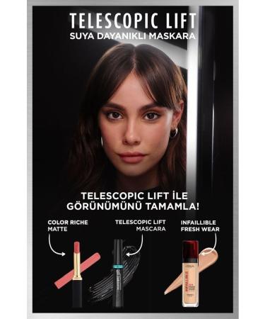 L'Oreal Paris Telescopic Lift Waterproof Mascara - Buy Online on GoSupps.com