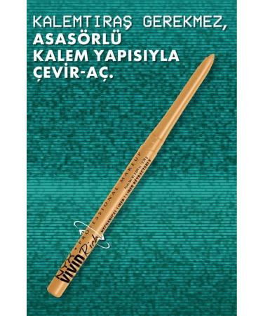 NYX Professional Makeup Vivid Rich Lift Eye Pencil - 16 Always Onyx - Buy Online on GoSupps.com