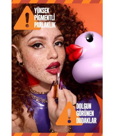 NYX Professional Makeup Duck Plump Lip Gloss - 06 Brick Of Time - Buy Online on GoSupps.com