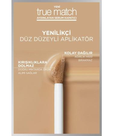 L'Oreal Paris True Match Brightening Serum Concealer - 4n 11 ml - Buy Online on GoSupps.com