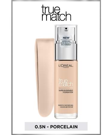 L'Oreal Paris L'Or al Paris True Match Caring Foundation 0.5N PORCELAIN Concealer - Buy Online on GoSupps.com