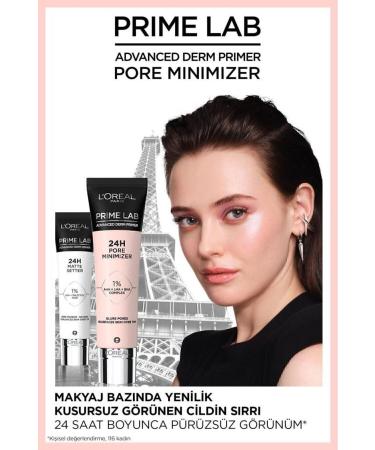 L'Oreal Paris Prime Lab Pore Minimizer Pore Minimizing Primer with Aha and Bha - Makeup Base - Buy Online on GoSupps.com
