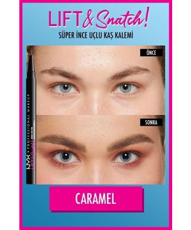 NYX Professional Makeup Lift & Snatch! Brow Tint Pen Caramel - Eyebrow Pencil - Buy Online on GoSupps.com