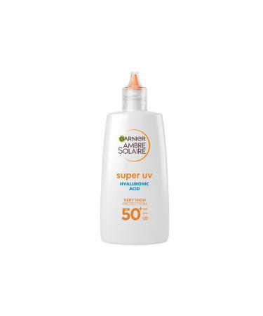 Garnier Ambre Solaire Hyaluronic Acid Anti-Dry Daily Sunscreen Face Cream Spf50 40ml - Buy Online on GoSupps.com