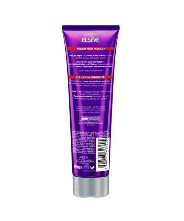 Elseve Color Protection Care Shampoo C48:c64n 450ml & Anti-Orange Purple Shampoo & Purple Mask - Buy Online on GoSupps.com