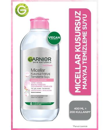 Garnier 2-Piece Micellar Flawless Make-Up Remover Water 400 Ml - Buy Online on GoSupps.com
