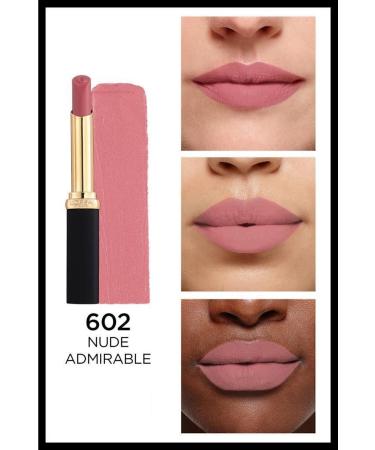 L'Oreal Paris Color Riche Intense Volume Matte Lipstick - 602 Nude Admirable - Buy Online on GoSupps.com