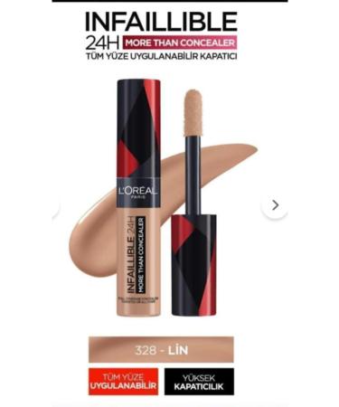 L'Oreal Paris Infaillible 24H All Face Concealer - 328 Lin