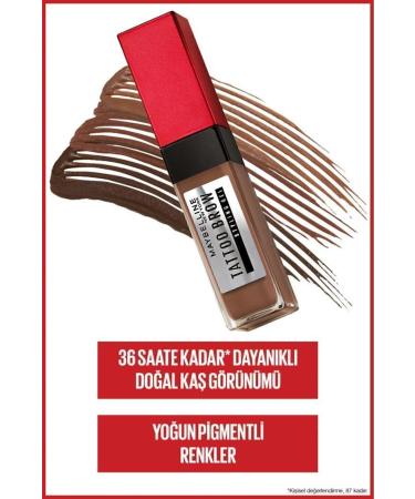 Maybelline New York NewsSale Brow 36h Styling Gel - 260 Deep Brown byrblsm 1022830 - Buy Online on GoSupps.com