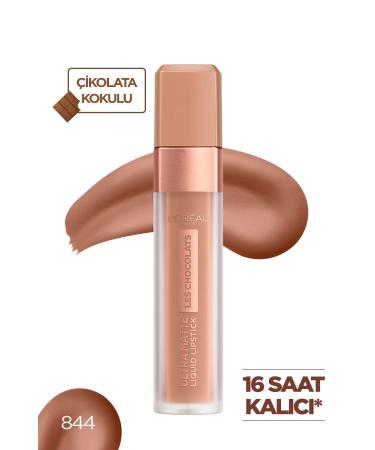 L'Oreal Paris Liquid Matte Lipstick - Les Chocolats Ultra Matte Liquid Lipstick 844 Sweet Tooth 3600523643875