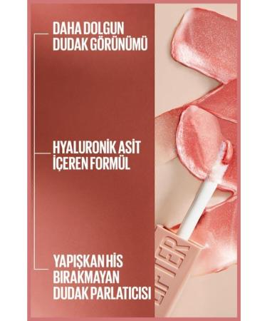 Maybelline New York Lifter Gloss Moisturizing Lip Gloss - 005 Petal - Buy Online on GoSupps.com