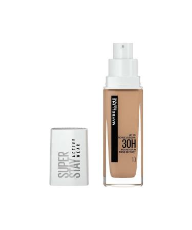 Maybelline New York Superstay Active Wear Foundation - 10 Ivory - Buy Online on GoSupps.com