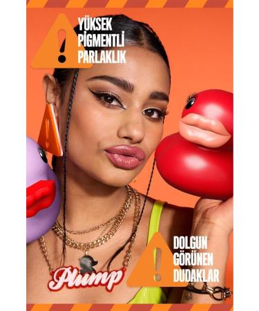 NYX Professional Makeup Duck Plump Lip Gloss - 01 Clearly Spicy - Buy Online on GoSupps.com