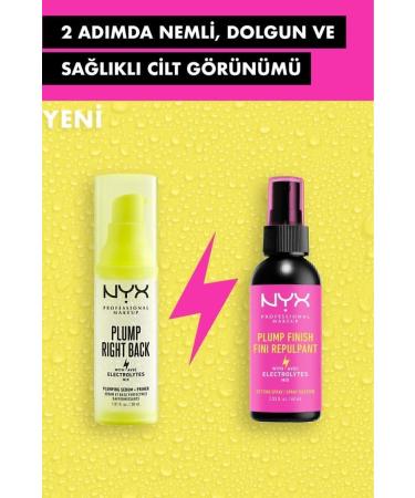 NYX Professional Makeup Plump Right Back Makeup Base + Serum - Buy Online on GoSupps.com