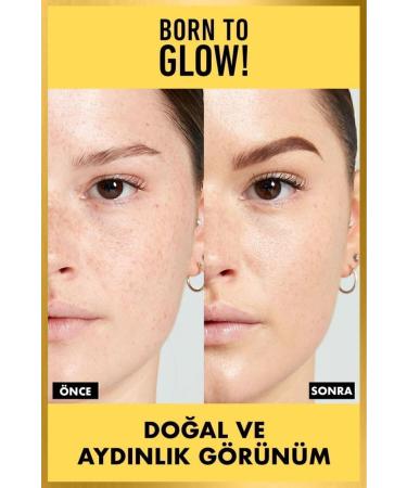 NYX Professional Makeup Born To Glow! Naturally Radiant Foundation 6.5 - Nude - Buy Online on GoSupps.com