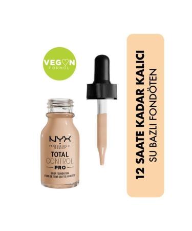 NYX Professional Makeup Total Control Pro Drop Foundation Alabaster - Foundation