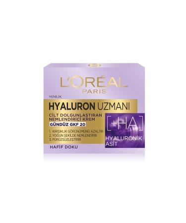 L'Oreal Paris Hyaluron Expert Skin Plumping Moisturizing Day Cream - Hyaluronic Acid - Buy Online on GoSupps.com