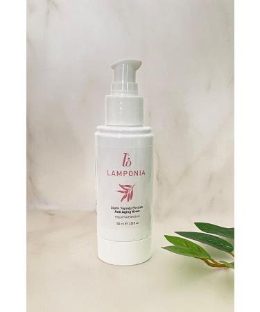 Lamponia Olive Leaf Extract Anti-Aging Cream 100 ml - Buy Online on GoSupps.com