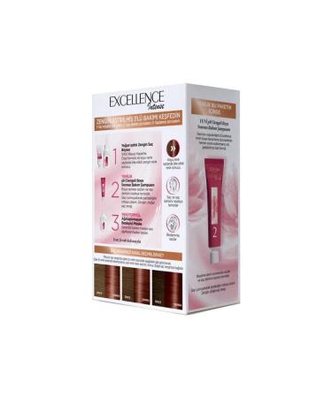 L'Oreal Paris L'or al Paris Excellence Intense Hair Dye 5.45 Copper Brown - Buy Online on GoSupps.com