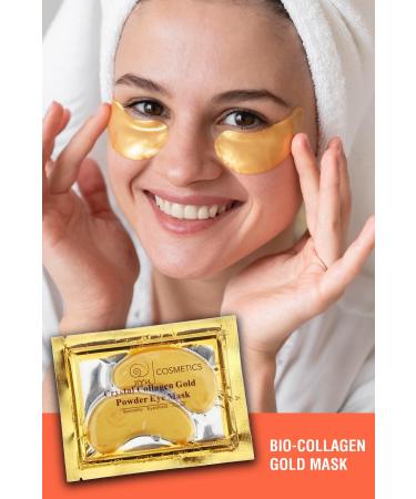 JIYU Eye Mask Gold Mask Under Eye Mask Collagen Mask Eye Mask - Buy Online on GoSupps.com