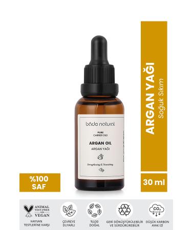 Bade Natural Argan Oil Cold Pressed 0 Pure 30 ml