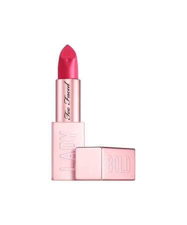 Too Faced Lady Bold Pigment Cream Lipstick-Long Lasting Satin Finish Lipstick 3.3G