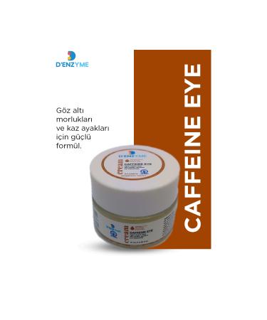 D'ENZYME Caffeine Under Eye Cream - Anti-Dark Dark Circles (FOR DARK CIRCLES PUFFINESS AND CROW'S FEET)