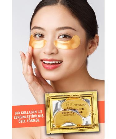 JIYU Eye Mask Gold Mask Under Eye Mask Collagen Mask Eye Mask - Buy Online on GoSupps.com