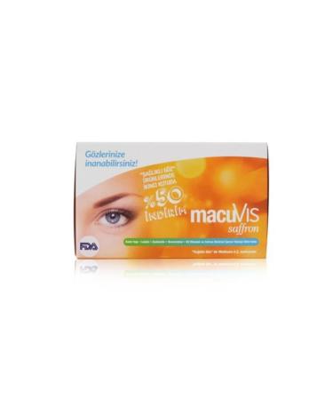 Macuvis Medizane Healthy Eye MacuVIS Saffron Food Supplement - 2nd P Discount 2x30 Capsules