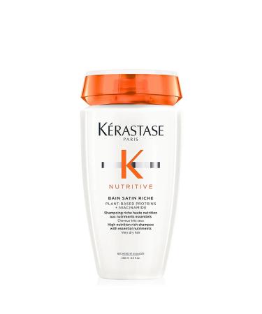 Kerastase */*Kerastase Bain Satin Riche High Nourishment Dry Hair 72 Hour Nourishment Good Shampoo250 ml/+**/G - Buy Online on GoSupps.com