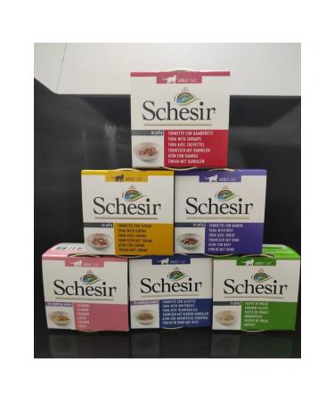 Schesir Schesir 6 Types Mixed Cat Canned Food