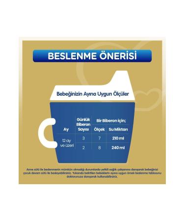 Bebelac Gold 3 Follow-On Milk 800 gr X 3 Pieces - Buy Online on GoSupps.com