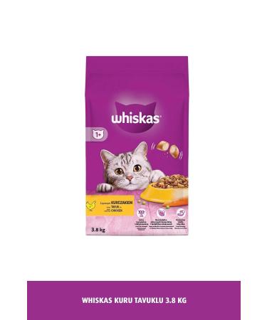 Whiskas Adult Chicken Dry Cat Food 3.8 Kg