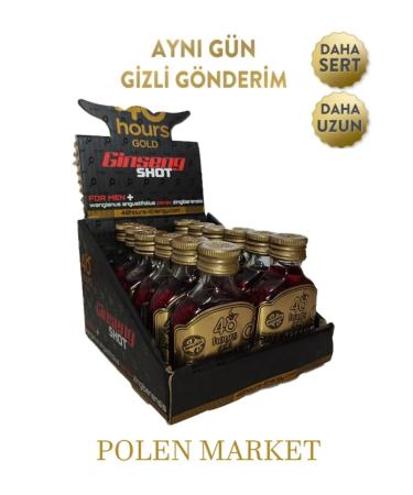 pollen marketing Shot 12'li | Polen Marketing | Performance Enhancer | 48 Hours